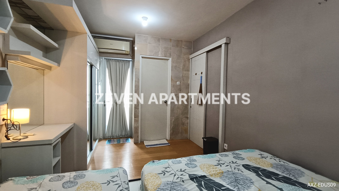 SEWA 1 BEDROOM FURNIS LENGKAP  APARTMENT EDUCITY PAKUWON CITY