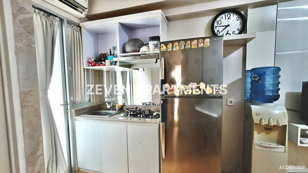 SEWA 1 BEDROOM FURNIS LENGKAP  APARTMENT EDUCITY PAKUWON CITY