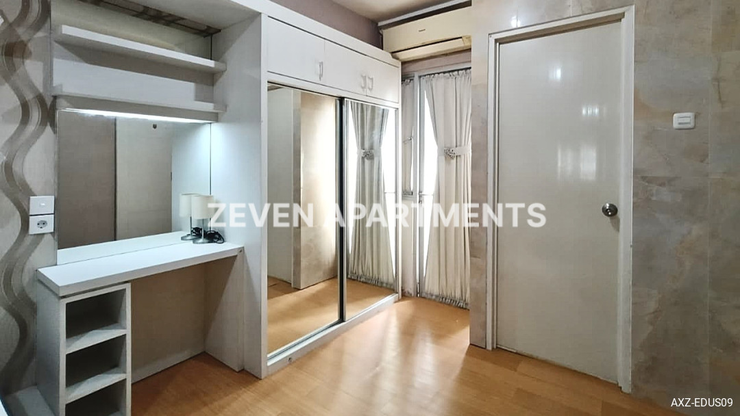 SEWA 1 BEDROOM FURNIS LENGKAP  APARTMENT EDUCITY PAKUWON CITY