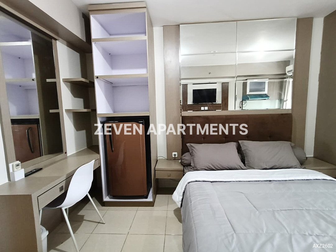 SEWA STUDIO FURNIS LENGKAP  CITY VIEW APARTEMEN EDUCITY