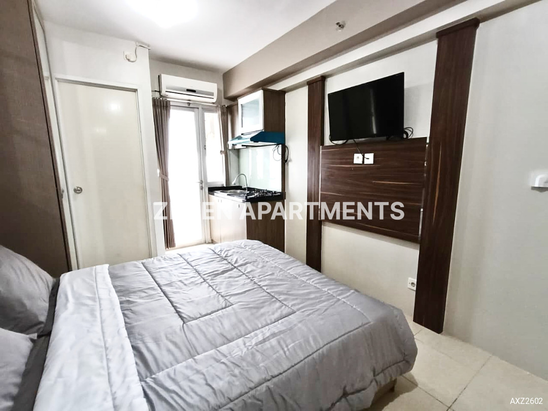 SEWA STUDIO FURNIS LENGKAP  CITY VIEW APARTEMEN EDUCITY