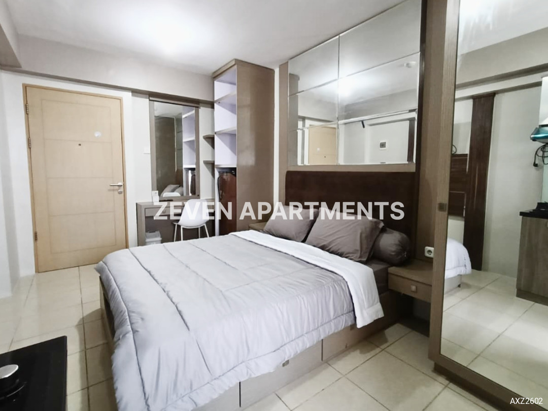 SEWA STUDIO FURNIS LENGKAP  CITY VIEW APARTEMEN EDUCITY