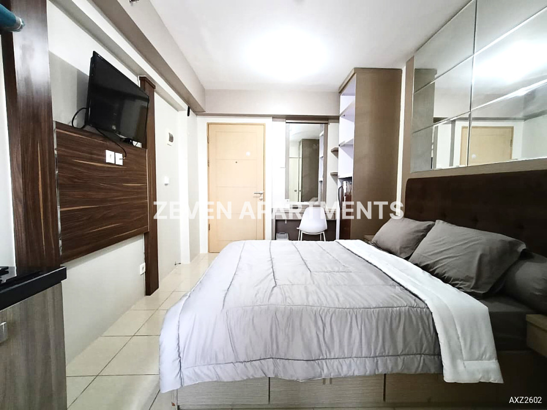SEWA STUDIO FURNIS LENGKAP  CITY VIEW APARTEMEN EDUCITY